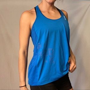 2FOR$15! Loose Blue Tank with Lettering